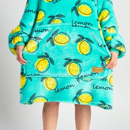 Vitapur - Manta con capucha - Limón