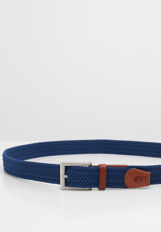 Gift Box belt Jan and Electric Blue Dots socks