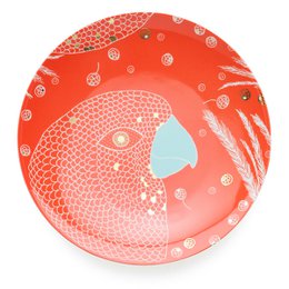 Dinner plates with birds