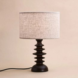 Bodhi Donkerbruine Houten Lamp