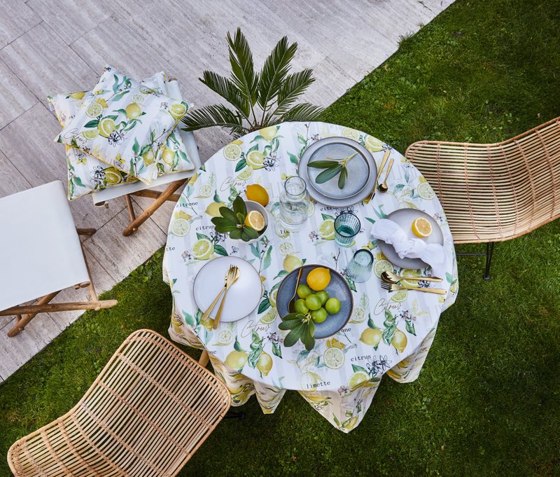 7303 tapete gris / blanco / amarillo / verde - 48X140