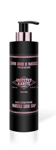 Exfoliërende vloeibare zeep - Zwart leer 250ML