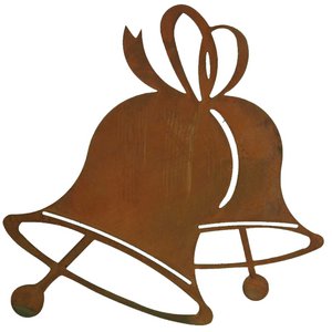 Christmas rust decorative bells