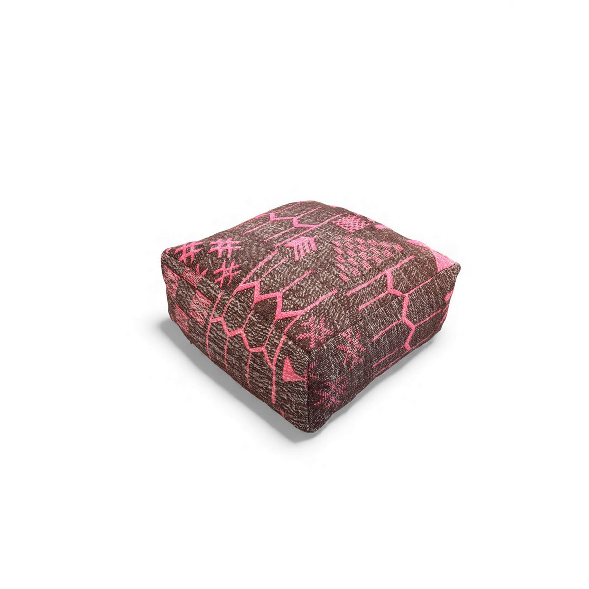 Vloerkussen - Colourful Line - Fushia Edition I
