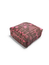 Vloerkussen - Colourful Line - Fushia Edition I