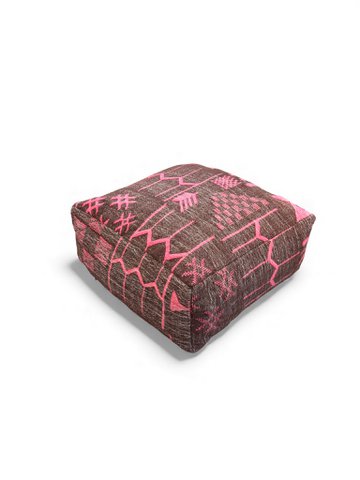 Vloerkussen - Colourful Line - Fushia Edition I