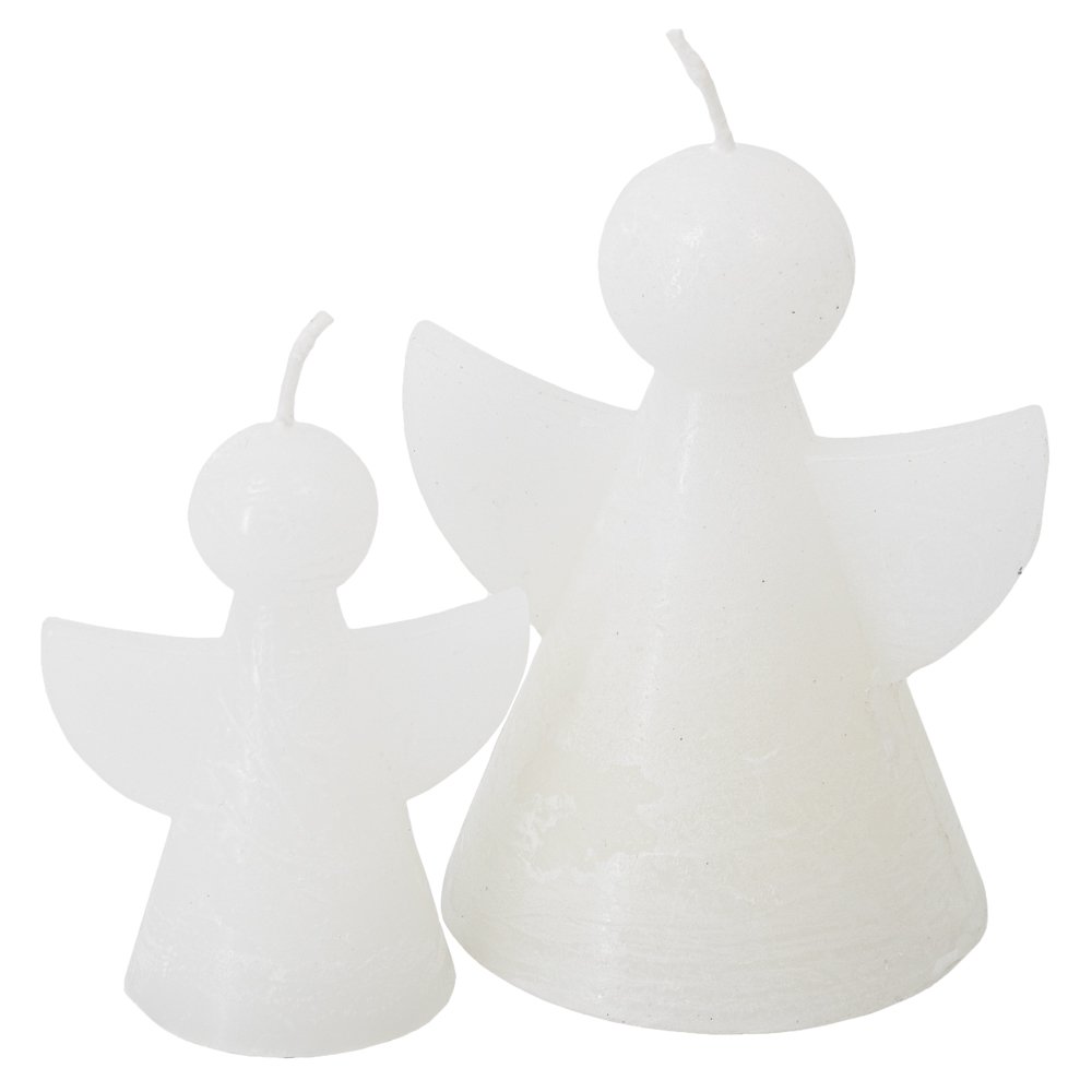 Candle angel white