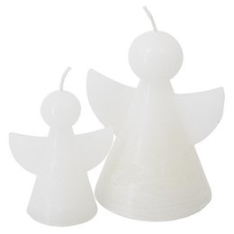 Candle angel white