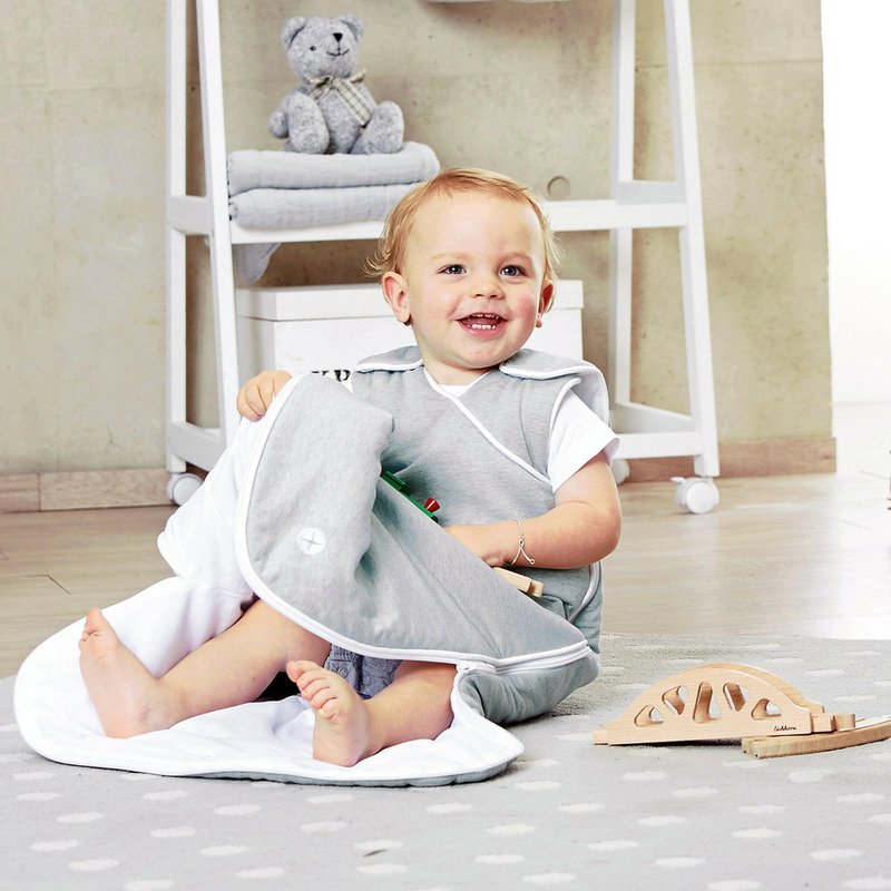 Grå babysovepose