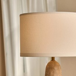 Isla Travertine Lamp