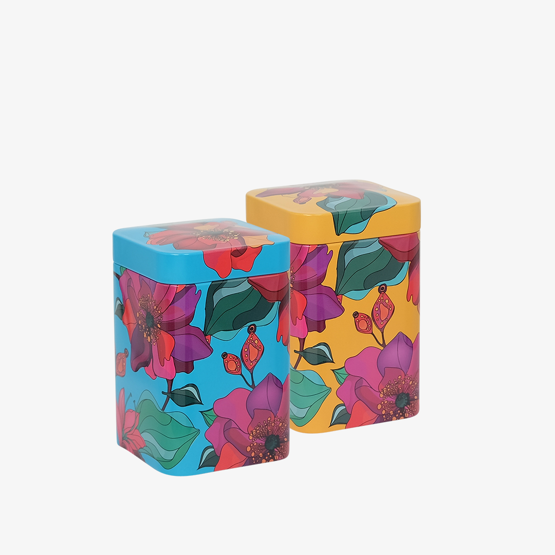 boite métal Coquelicot 100g