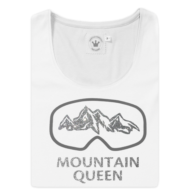 Vinterkvinder t-shirt skibriller