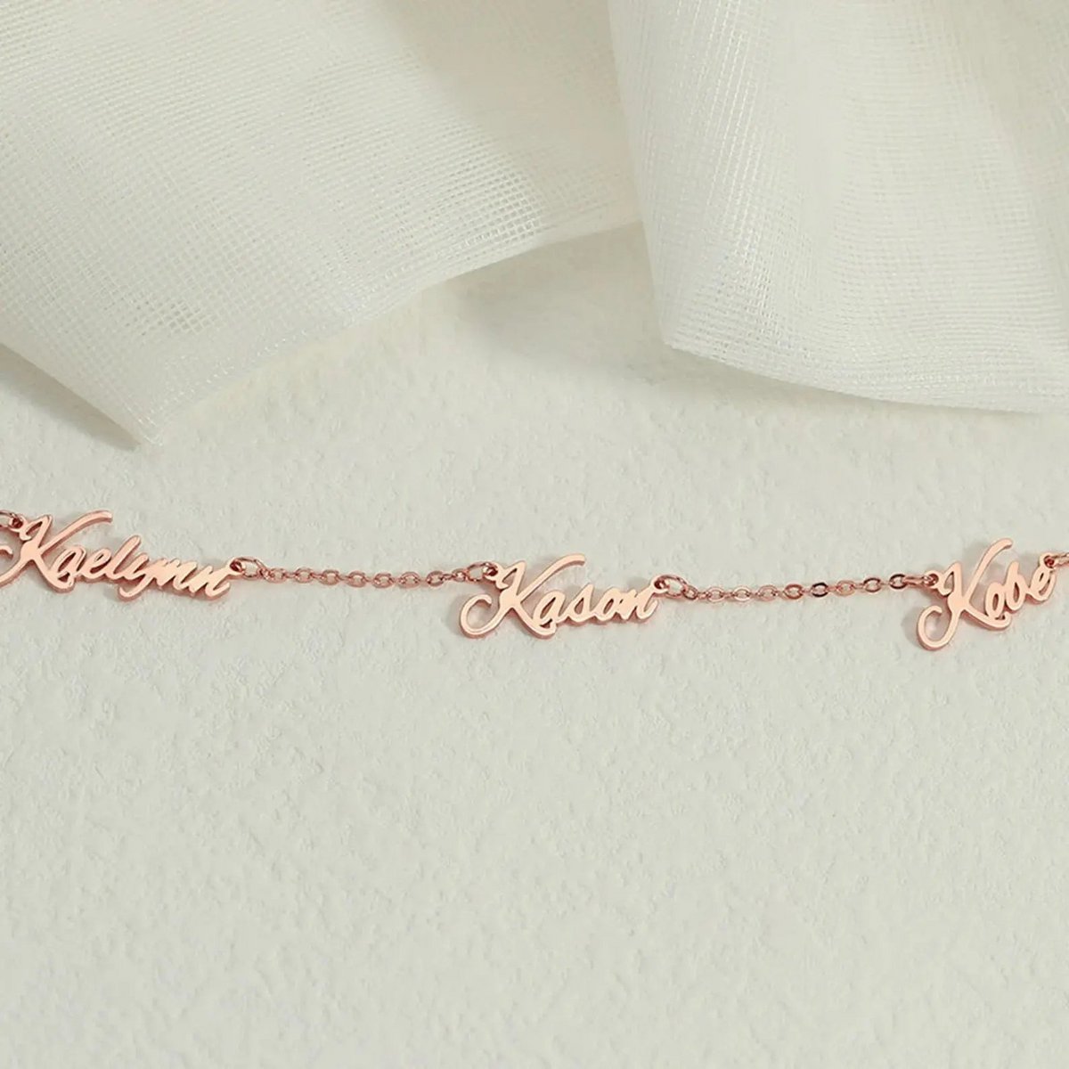 Collana con nomi multipli - collana con nome personalizzato