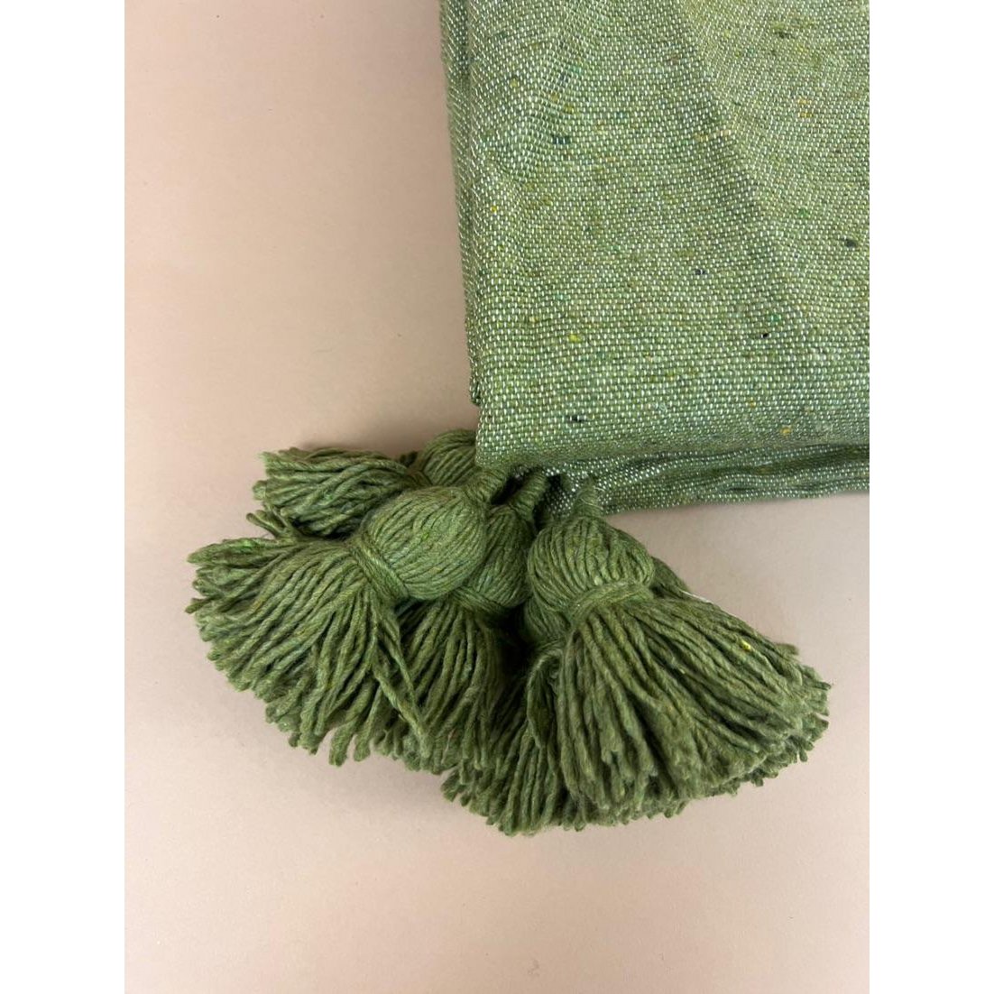 PLAID POMPON GRAND