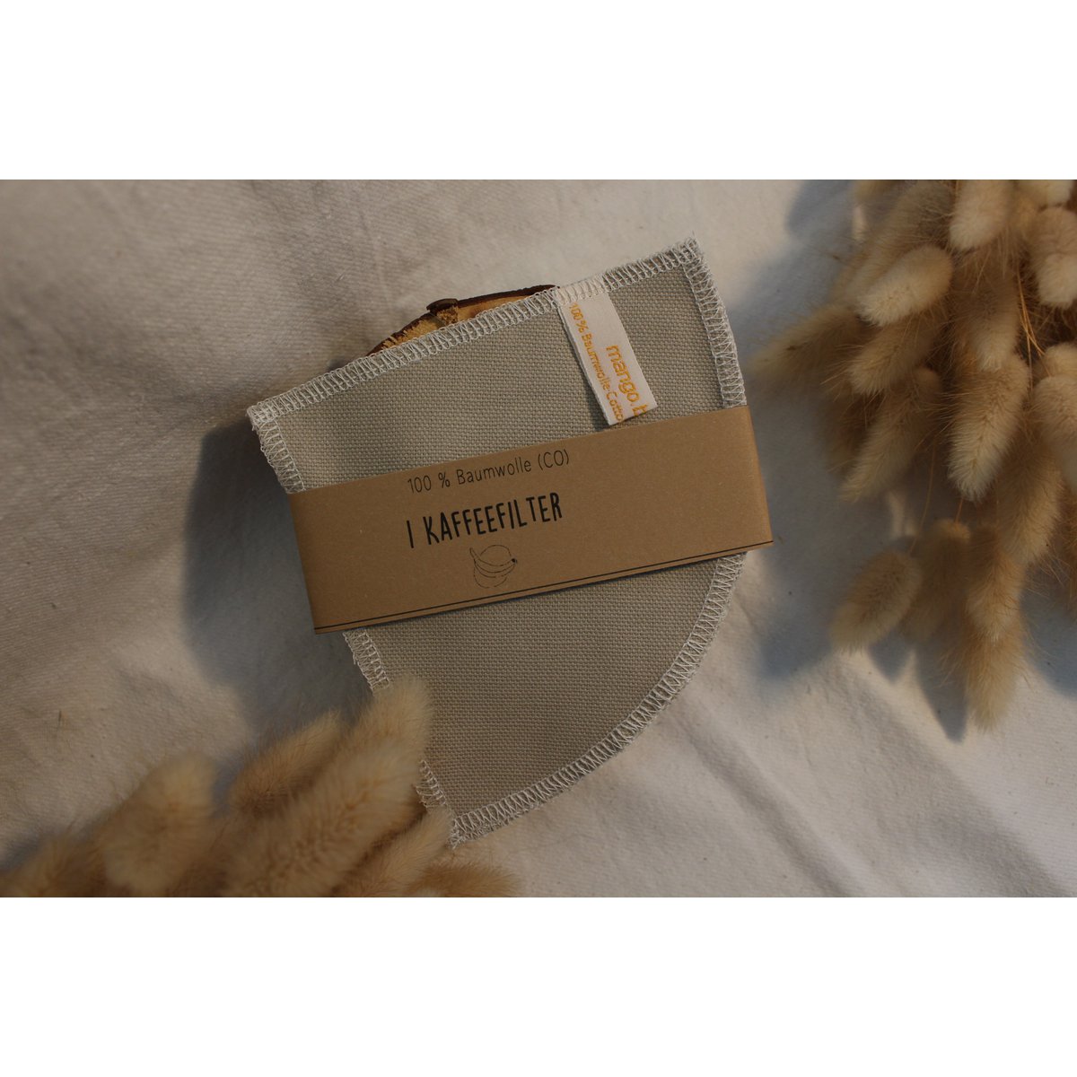Reusable cotton coffee filters