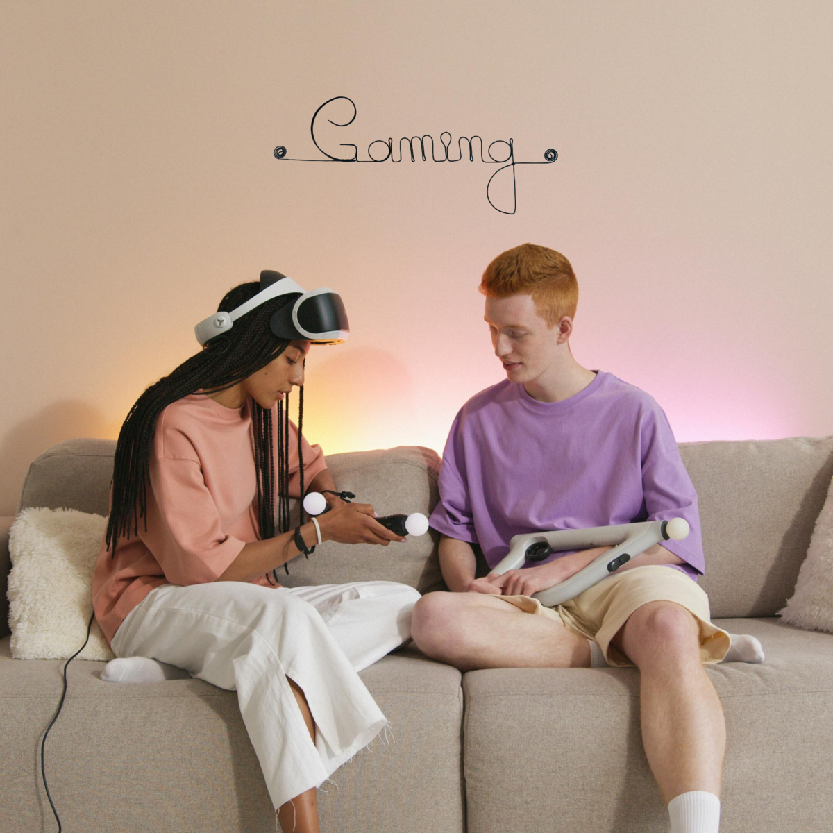 „Gaming“ Draht-Wanddekoration – zum Anstecken – Wandschmuck – Kinder-/Jugendzimmer