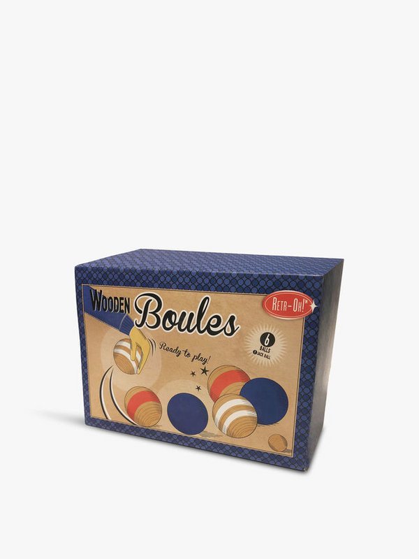 Ret-oh hölzerne Jeu de Boules Abseits Set für Kinder weg = weg