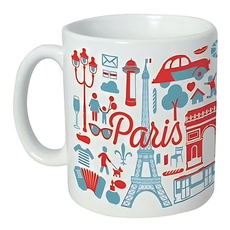 Ceramic mug - Paris Icons