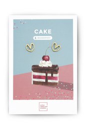 Stud earrings CAKE