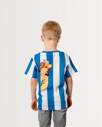 koaa – Ásterix og Obelix “Guck Guck” Stripes – T-shirts blå