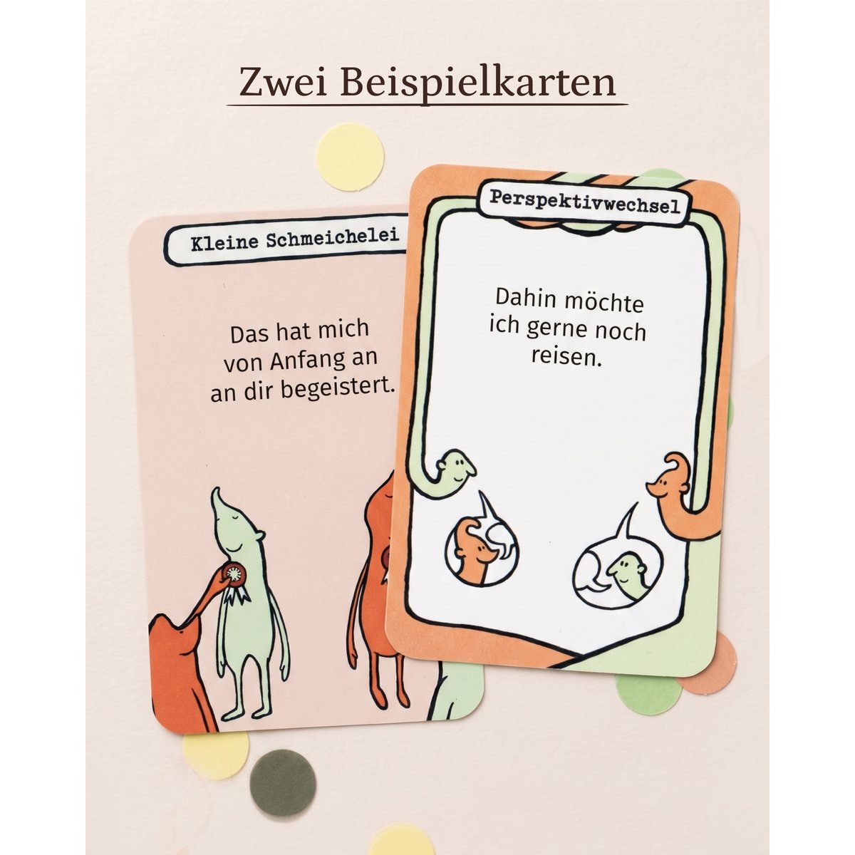 Paar minuten in een goed humeur – Gesprekskaartenset voor koppels