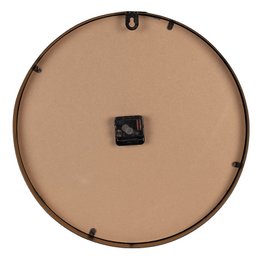 Wanduhr Ø 45 cm Graue MDF-Wanduhr