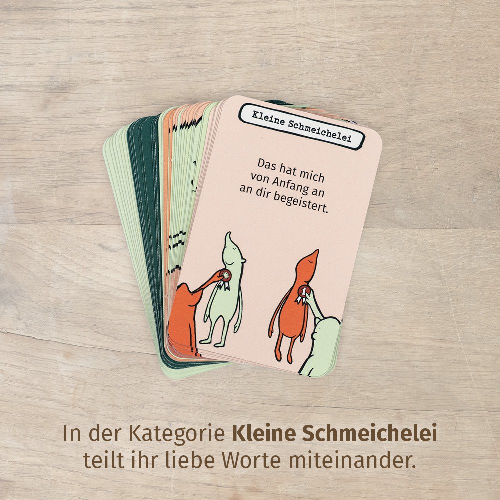 PaarMinuten Gute Laune – Gesprächskartenset für Paare