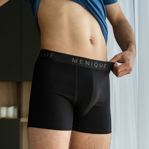 Merino korte boxershort voor heren