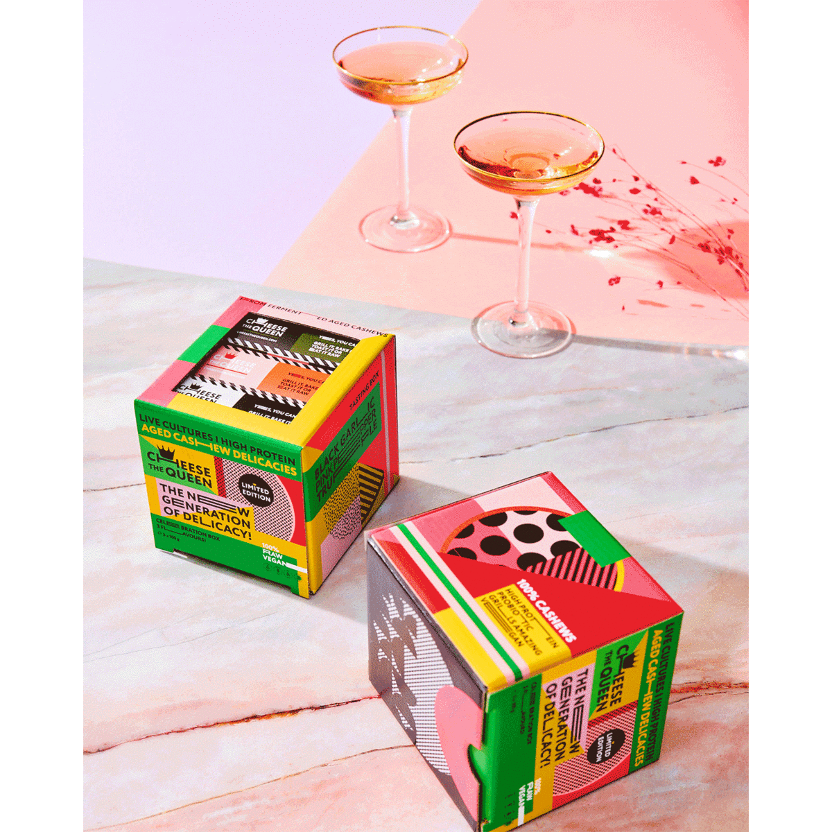 Celebration box: 3 delicatessen van oude cashewnoten