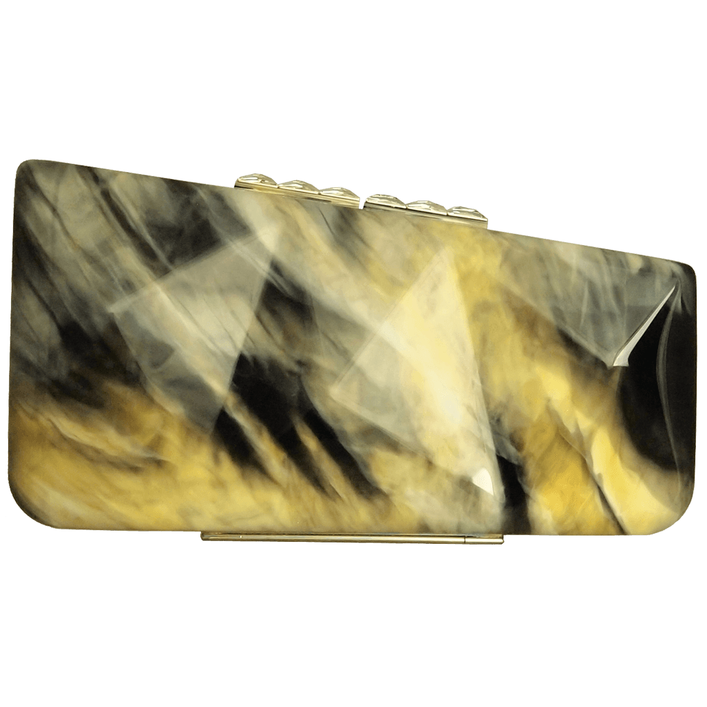Minaudière in Marmormotiv