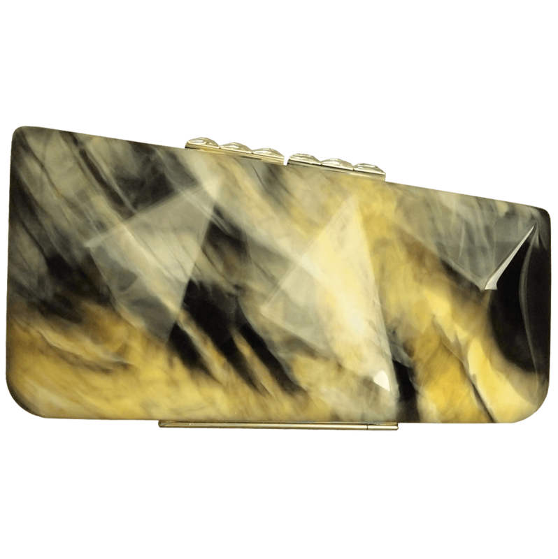Minaudière in Marble Motif