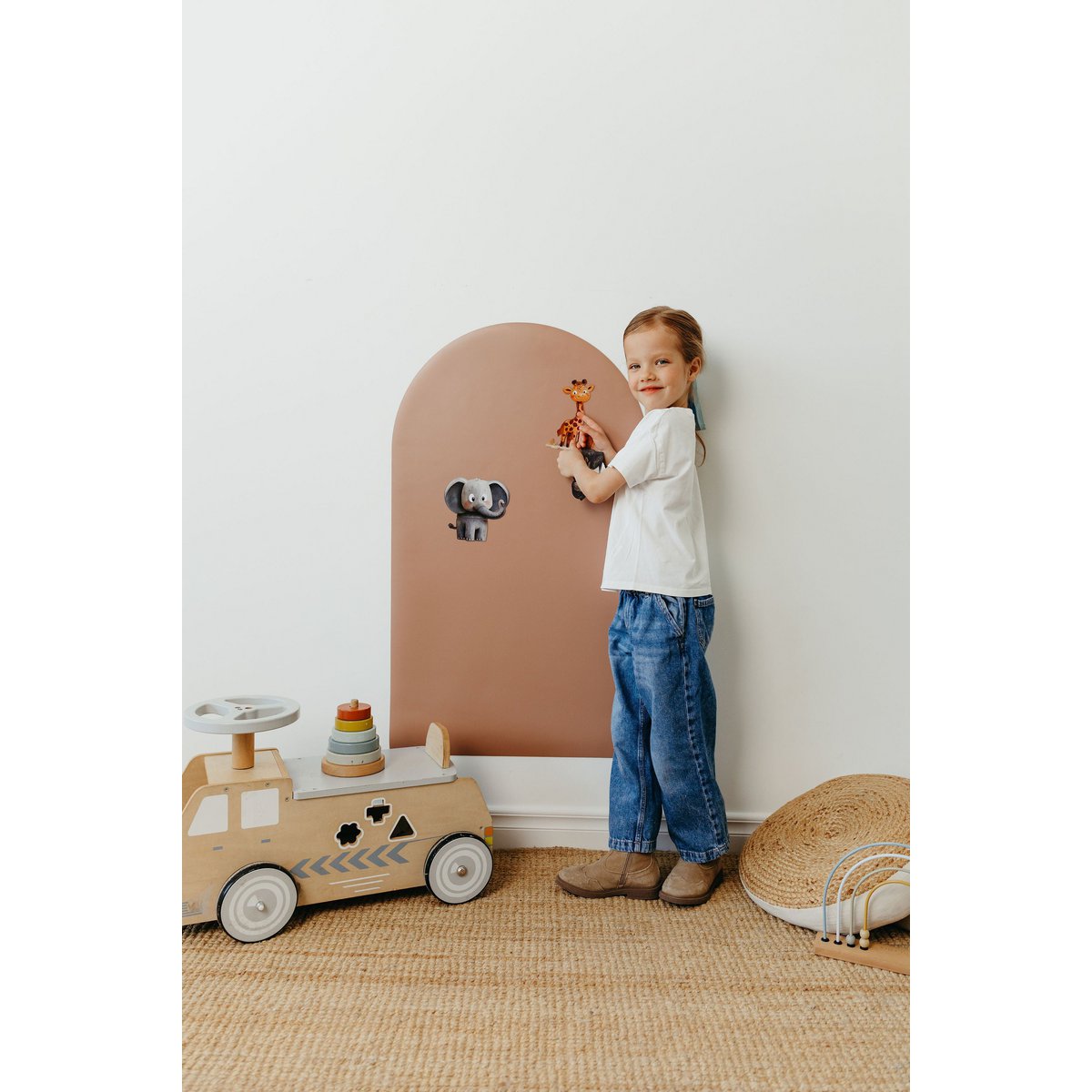 Magnetic board for children - Arche - Caramel