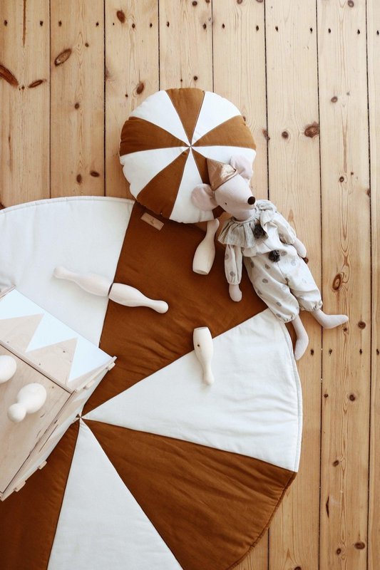 Almohada Patchwork “Caramelo Caramelo”