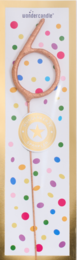 6 Tricolor gold silber rosé Wondercandle® classic