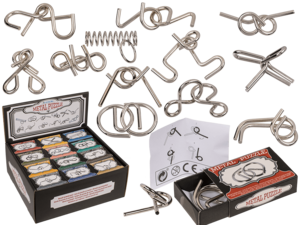 Metallpuzzle, Mini,