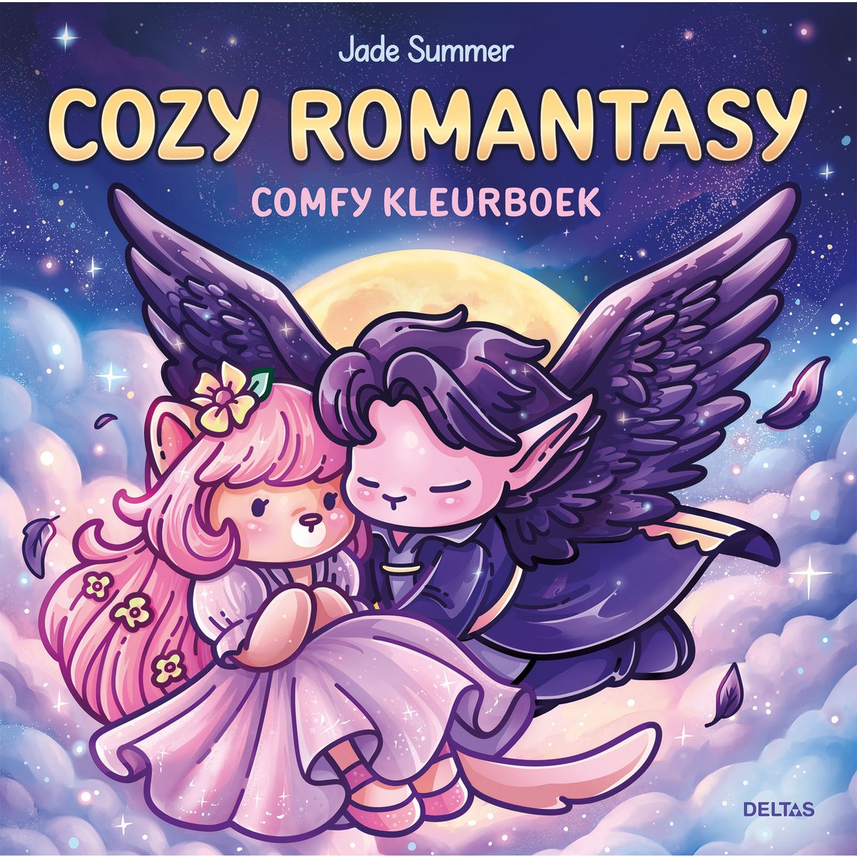 Cozy Romantasy - Comfy coloring book Jade Summer