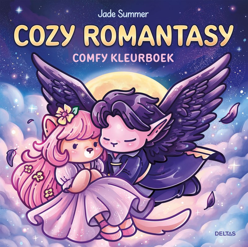 Cozy Romantasy - Comfy coloring book Jade Summer
