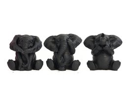 Hør See and Speak No Evil Elephants sæt med 3