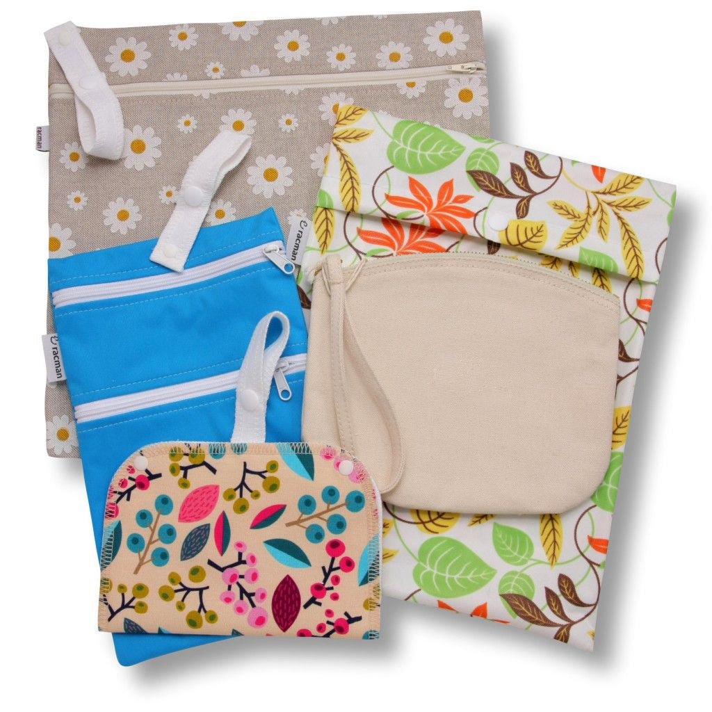Double-Pocket Wet Bag (Size S) & optional Strap