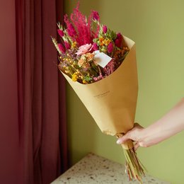 Bouquet di fiori secchi di campo - Summer Crush - Il preferito dell'estate