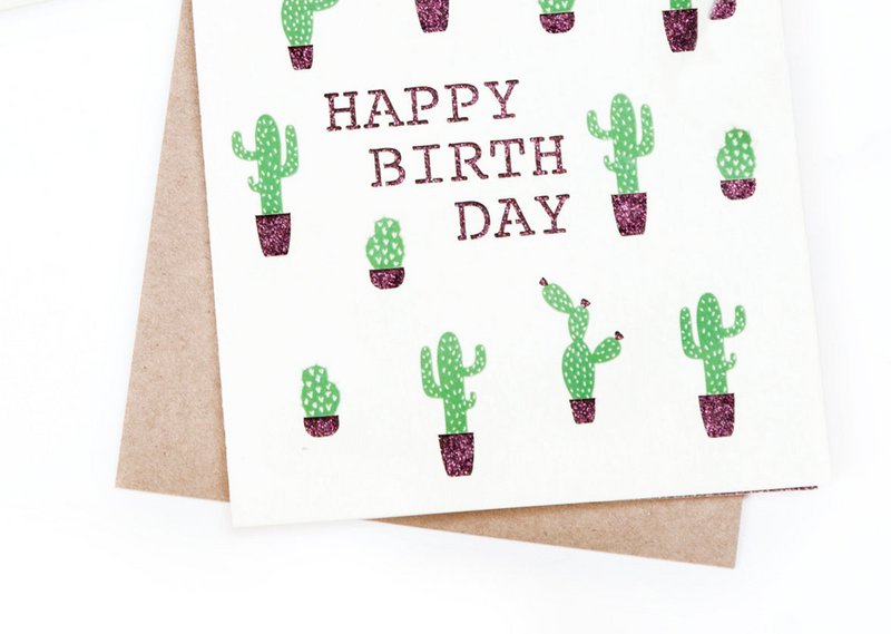 Wenskaartpapier deluxe "Happy Birthday to you" - bladmuziek