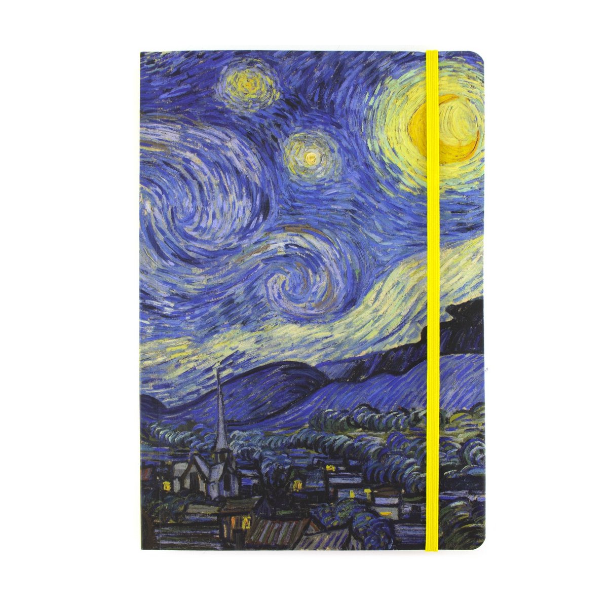 Libro de tapa blanda, A5, Van Gogh, Noche estrellada