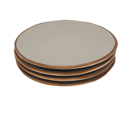 Assiette petit déjeuner Gris Ø 20cm