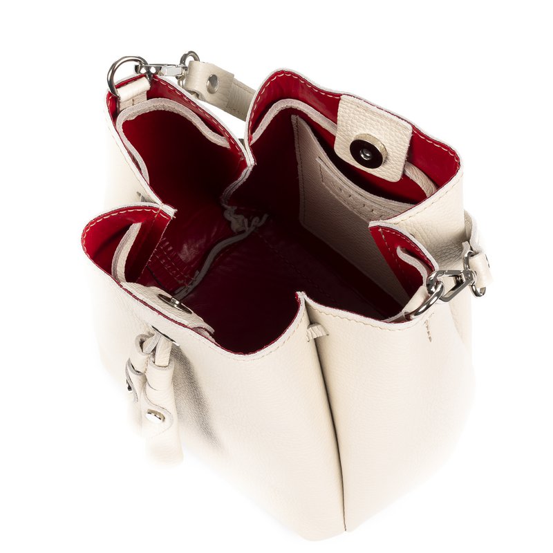 Firenze Artegiani. Idea Bolso de mano Mujer. Piel auténtica Dollaro.