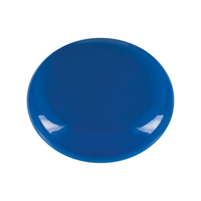 Magnet Westcott blå pakke med 10 stk. Ø 25mmx11,8mm, 300g hætte: 4-6 ark 80gr. papir