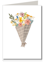 Gros bouquet de fleurs