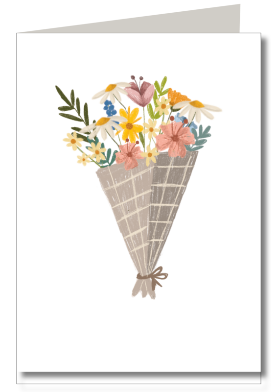Gros bouquet de fleurs
