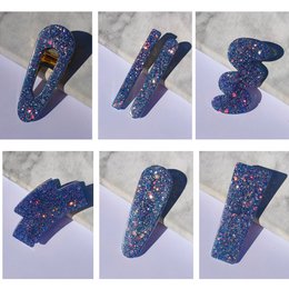 ⋒ Harpiks hårklippakke - Glitter Diamond (9 varer) ⋒