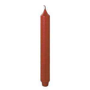 Metall Stabkerze Paraffin Terra Ø 3 cm H 25 cm L 3 cm B 3 cm