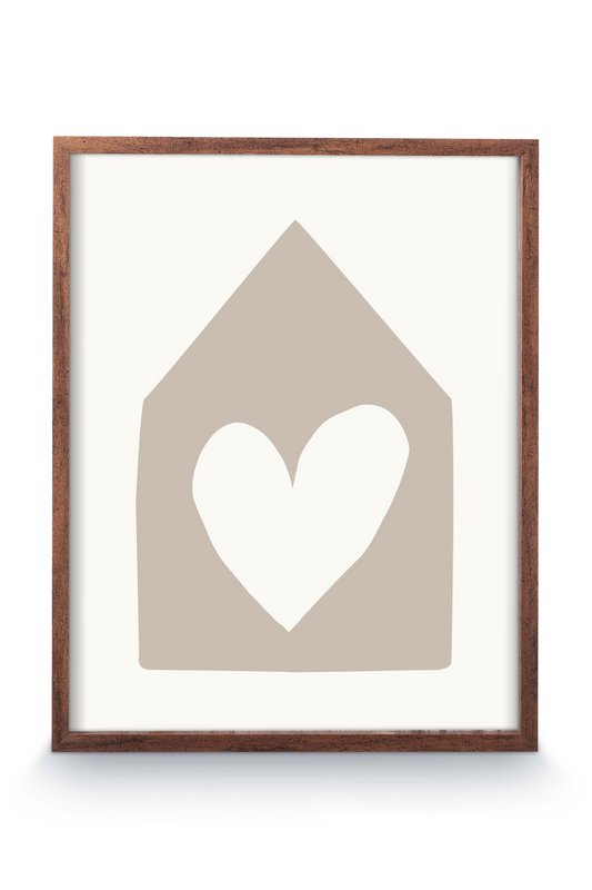 Photo Frame Wood Brown 41x51x2.5cm